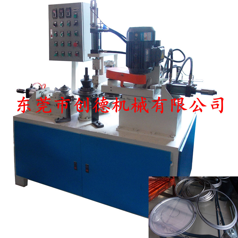 圓形(xíng)篩網外包邊(biān)機