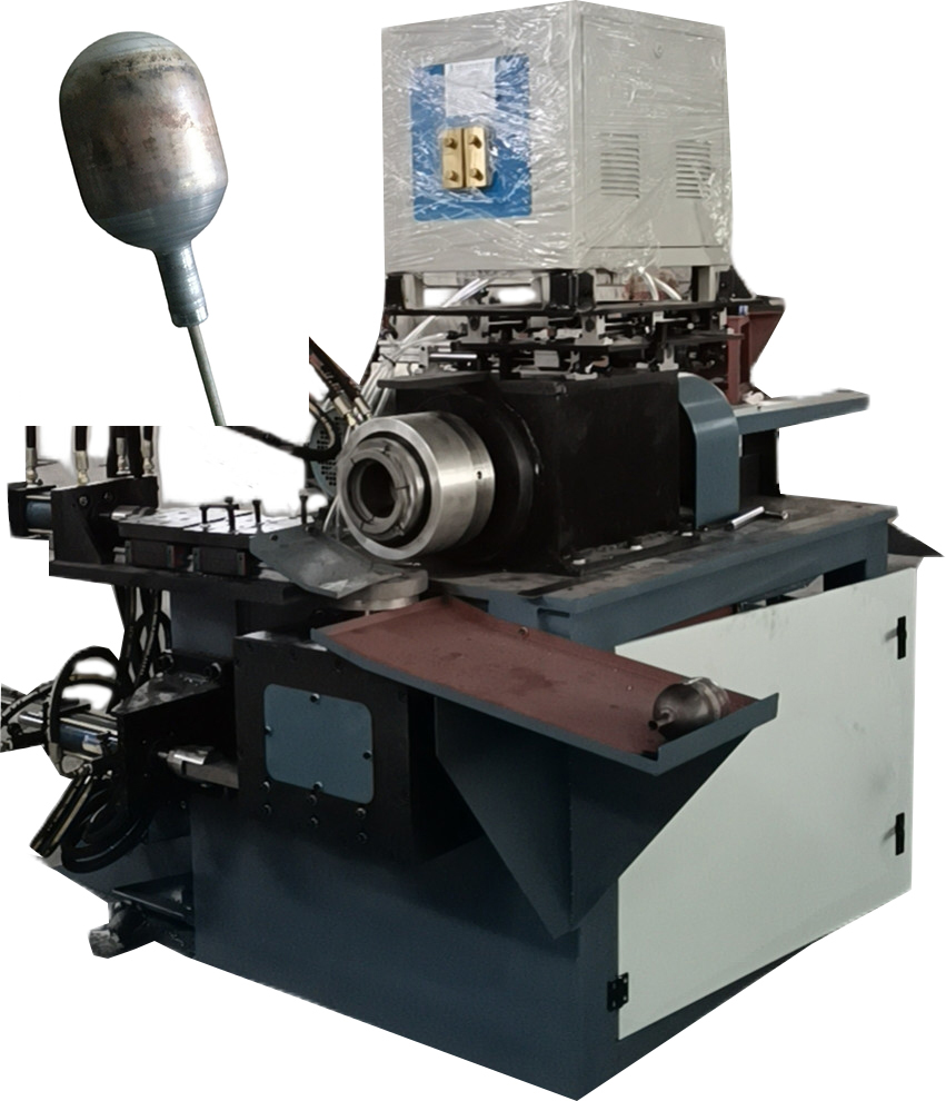 氣瓶縮口高頻(pín)加熱金屬成型(xíng)旋壓機