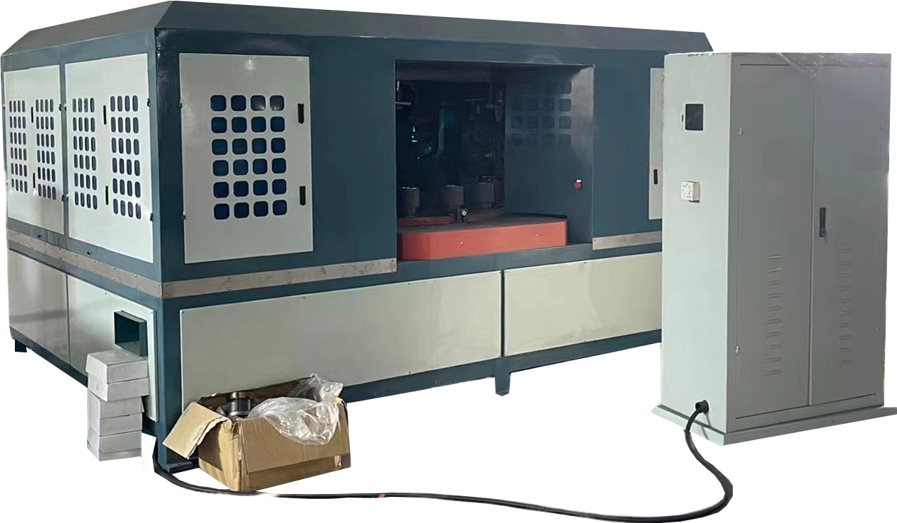 抛光機 五金(jin)表面處理 六(liu)組圓盤式自(zi)動抛光機