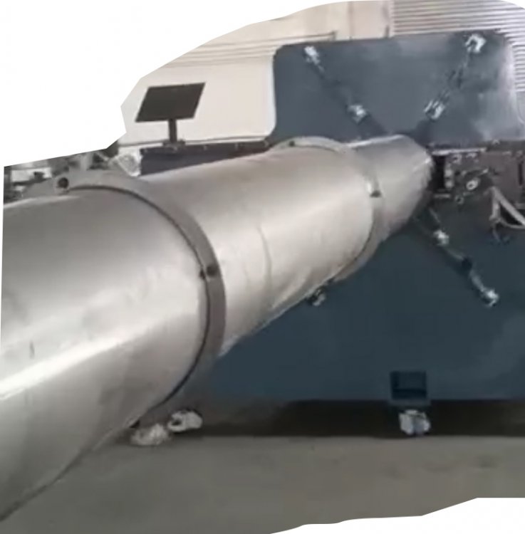 無(wu)縫長管 卧式自(zì)動翻邊沖孔機(jī)800型